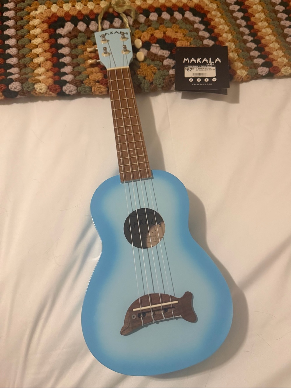Blue Ukulele - Makala by Kala